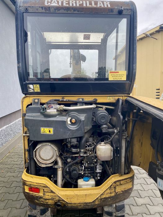 Minikoparka Cat 301.6, 3 łyżki, dodatkowa linia, stan bdb,sprzedam