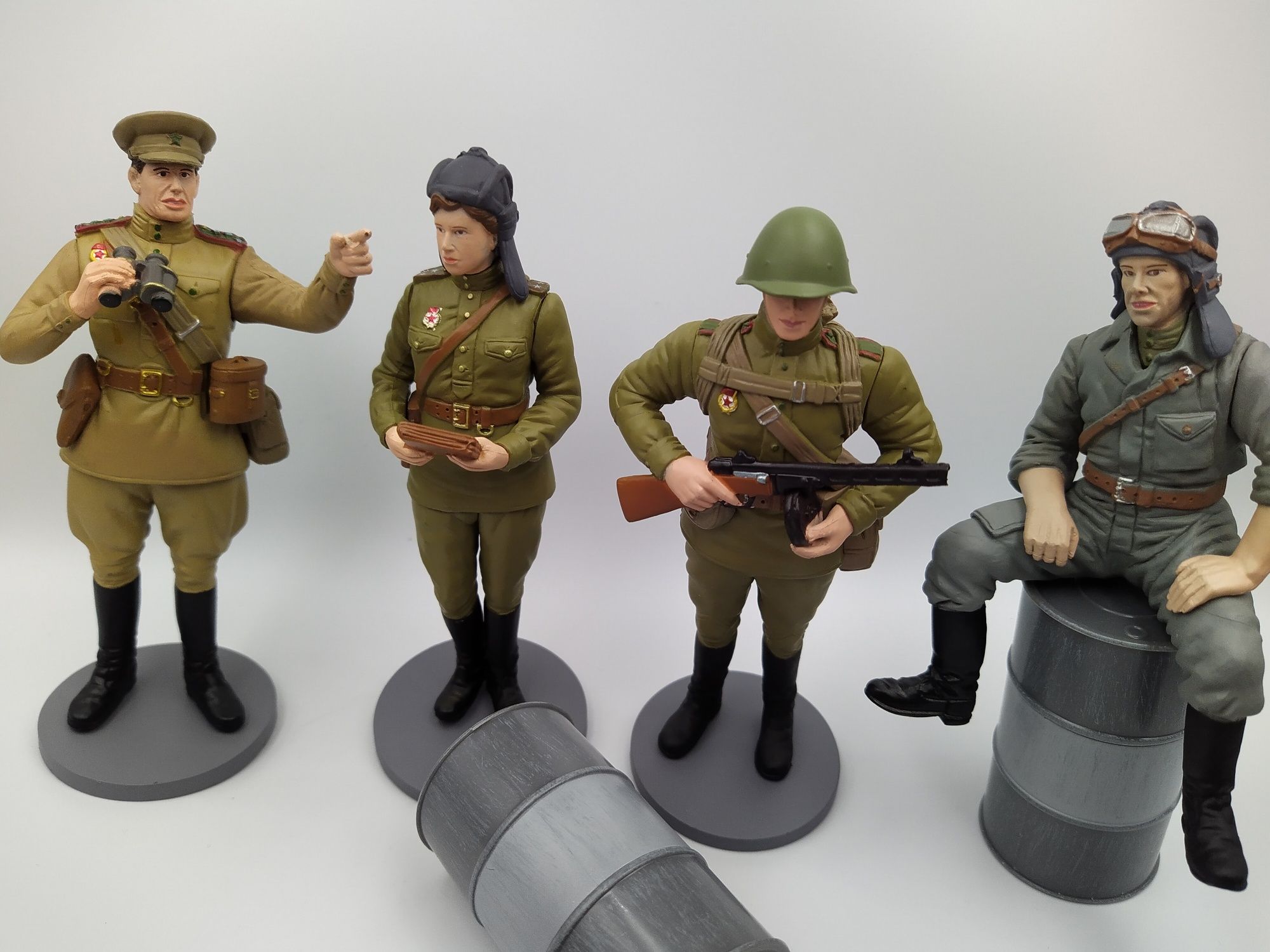 Figurka figurki żołnierz wojsko Eaglemoss t34 zestaw Skala 1:16