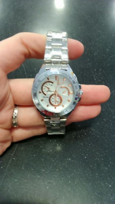 Nowy zegarek damski bransoletka srebrny na prezent HIT na bransolecie