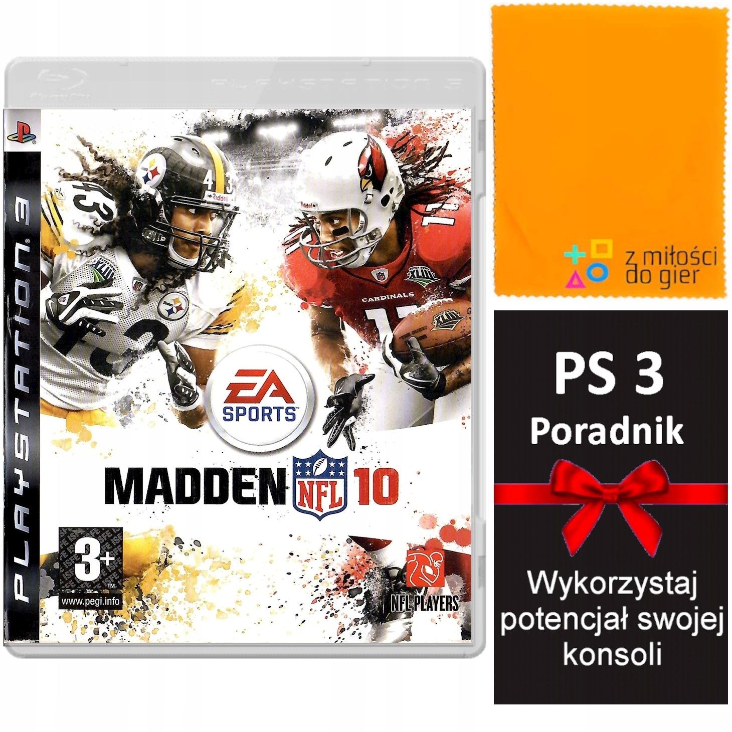 gra na Ps3 Madden Nfl 10 football amerykański dla Prawdziwych Twardzie