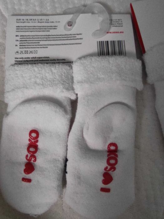 Skarpetki SOXO 16-18 miesięcy