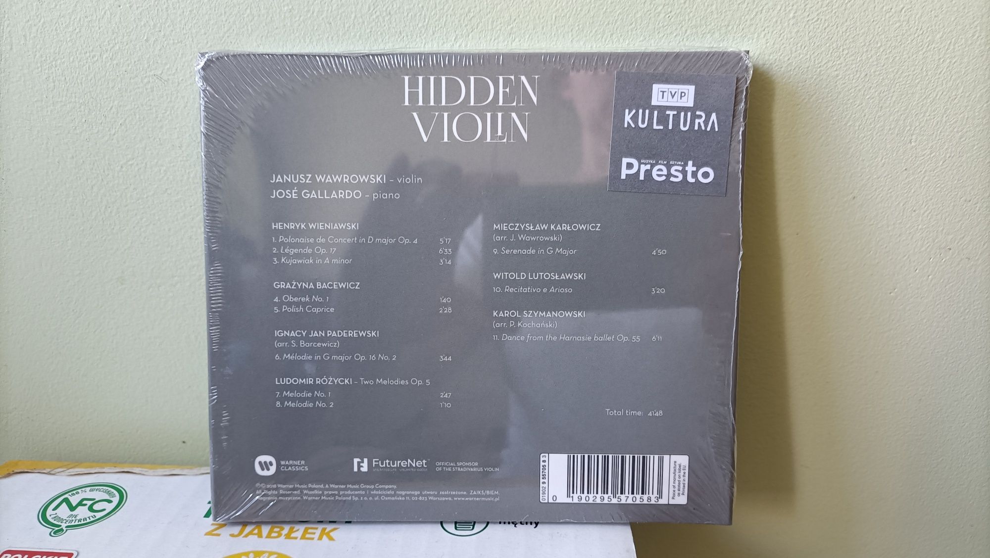 Nowy CD Hidden Violin