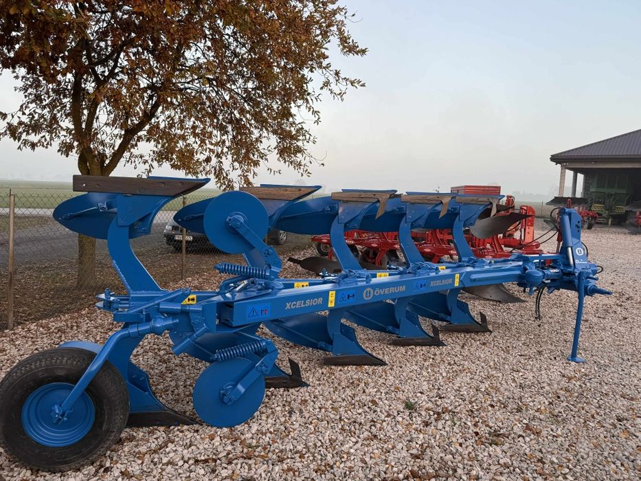 Pług 5 skibowy Obrotowy Overum Xcelsior CX!! Gruba rama!! Igła!! Kuhn