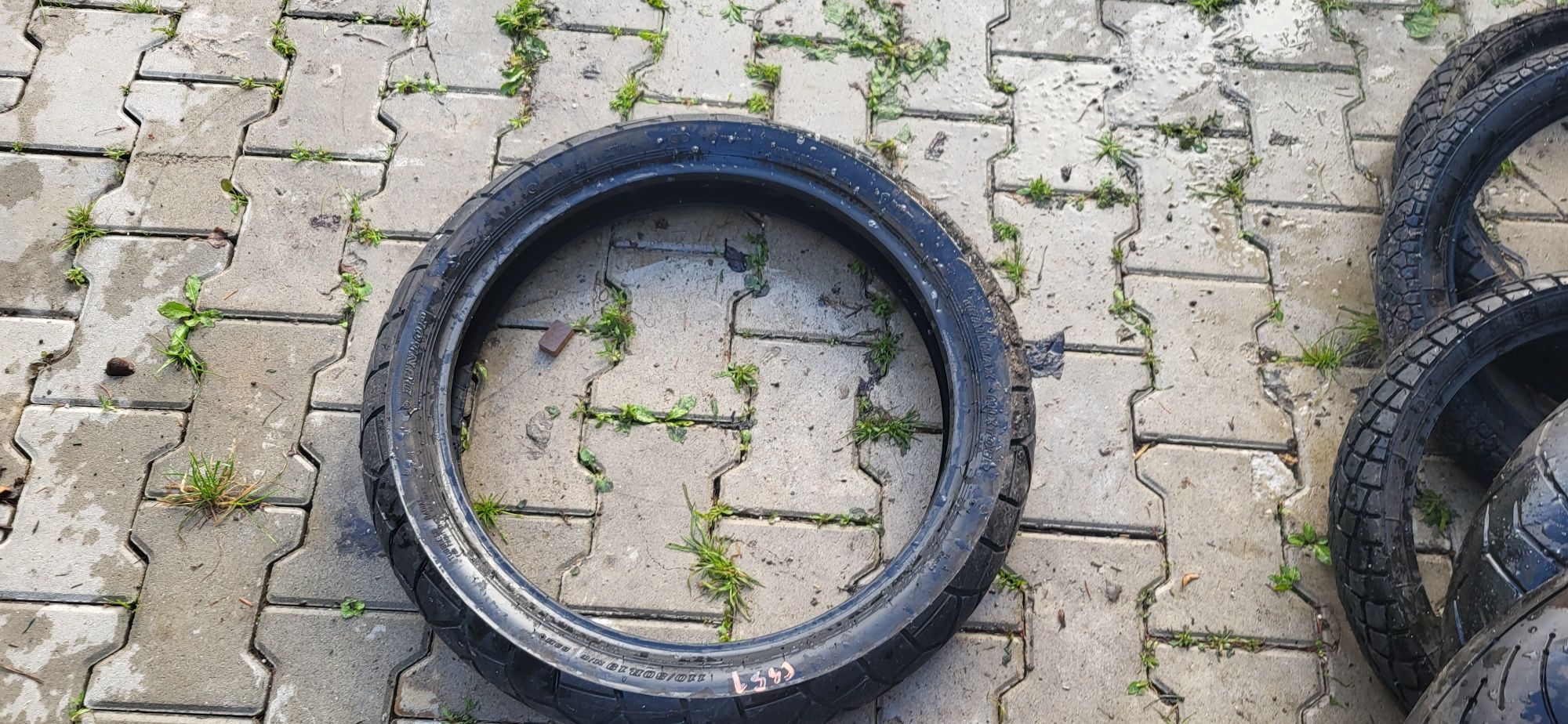 Opona nr c450 trial max mixtur dunlop 110/90-19
