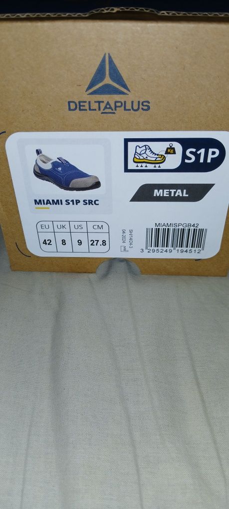Buty robocze DELTA MIAMI S1P SRC 42