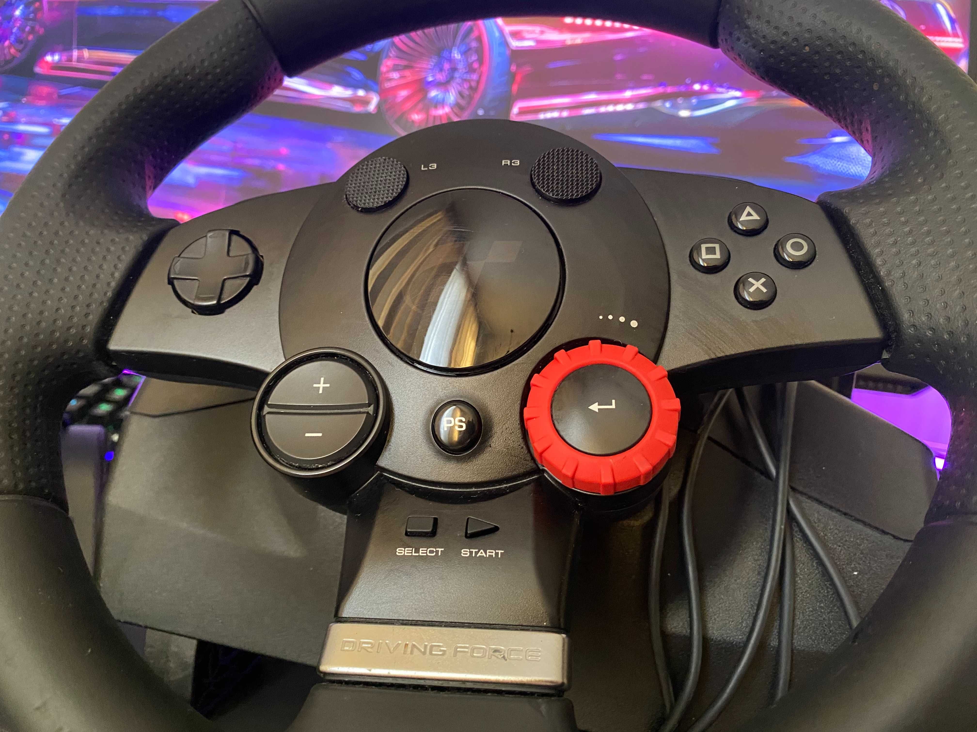 Logitech Driving Force GT | 900 градусів | Ігрове кермо