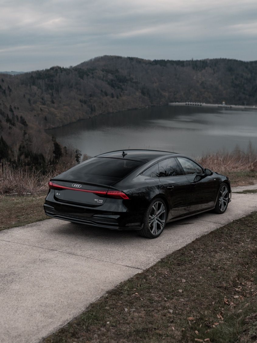 Auto do ślubu, wynajem auta na ślub AUDI A7 S LINE