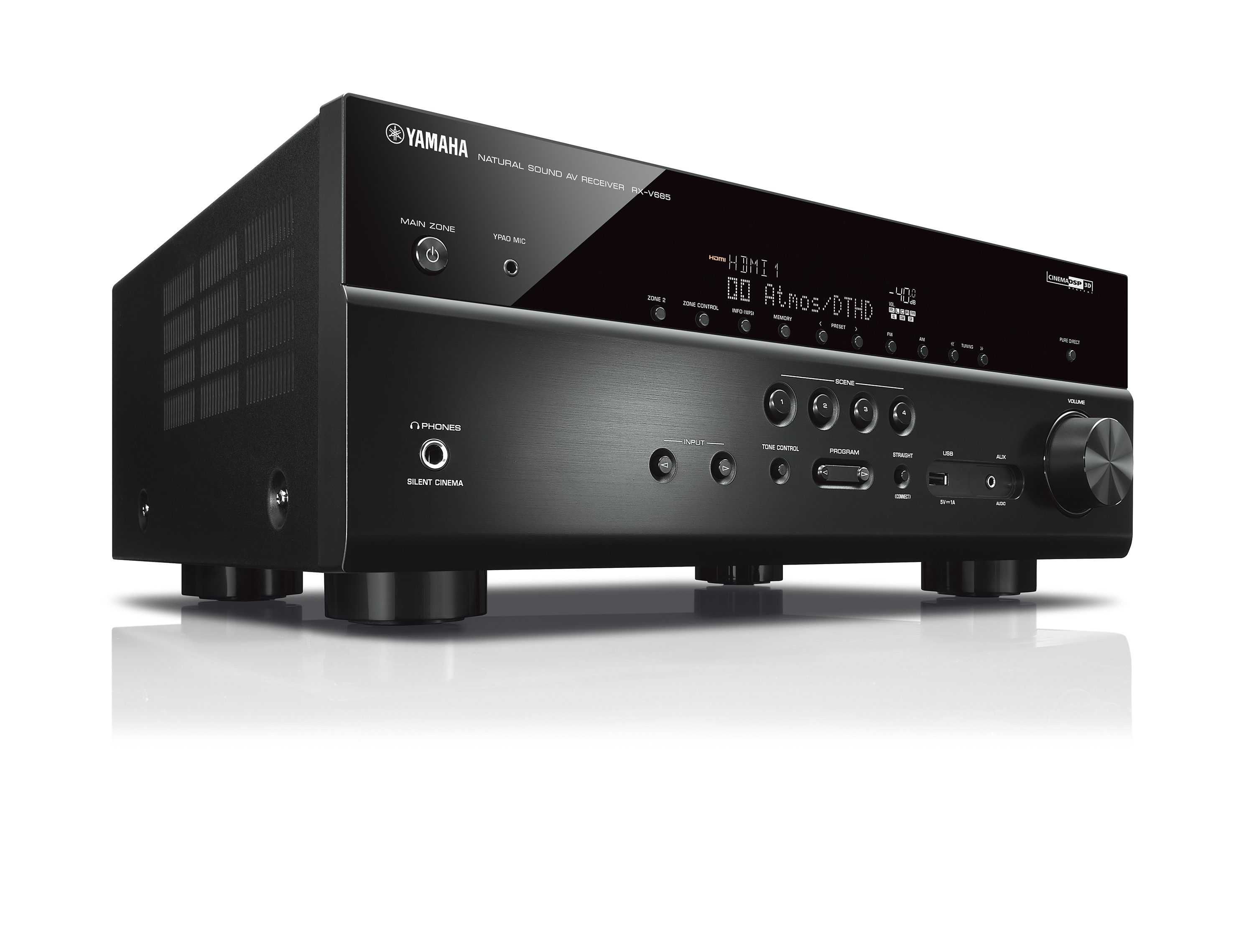 AV-ресивер Yamaha RX-V685 Dolby Atmos / DTS:X /4K/ Dolby Vision / eARC