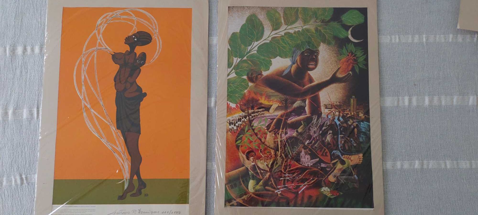 Serigrafias pintor António Domingues
