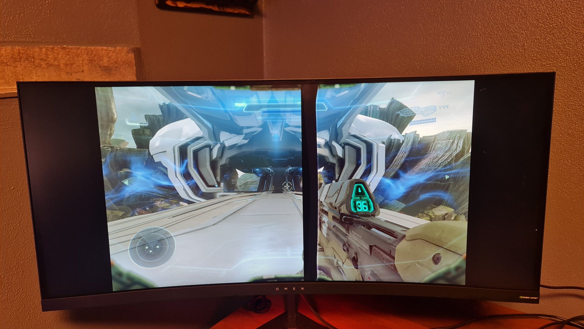 Monitor Omen HP 35" Nvidia G-Sync