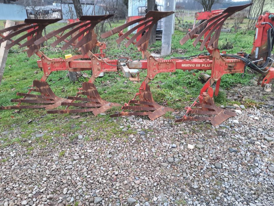 Pług 4 skibowy obrotowy Landsberg Servo III Plus, Vario, Wały