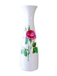 porcelanowy wazon róża kwiat colditz
