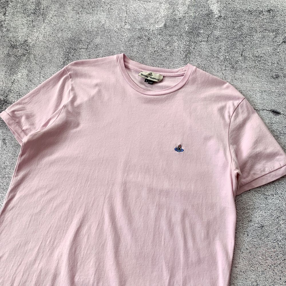 Футболка Vivienne Westwood Small Orb Logo, Pink