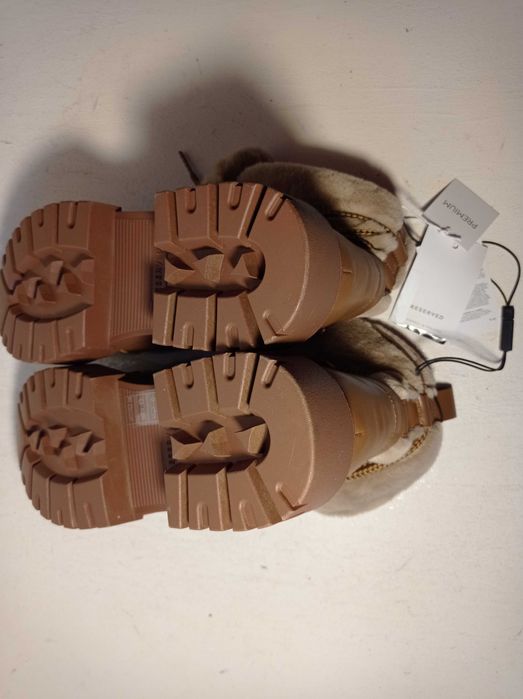 botki skórzane Reserved