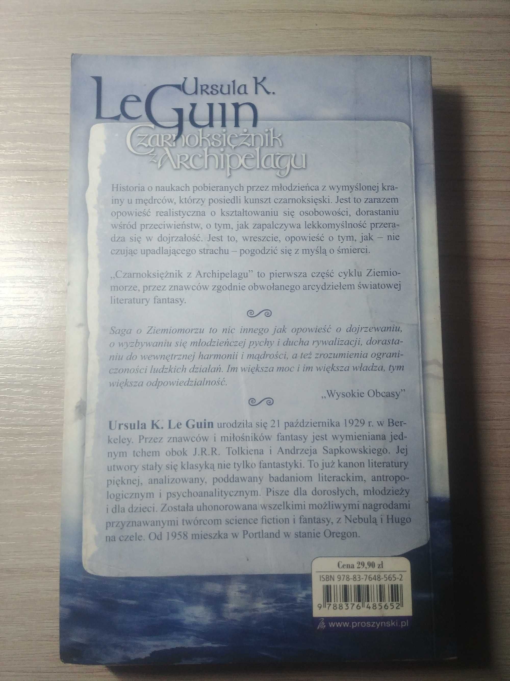 Czarnoksiężnik z Archipelagu Ursula K. Le Guin