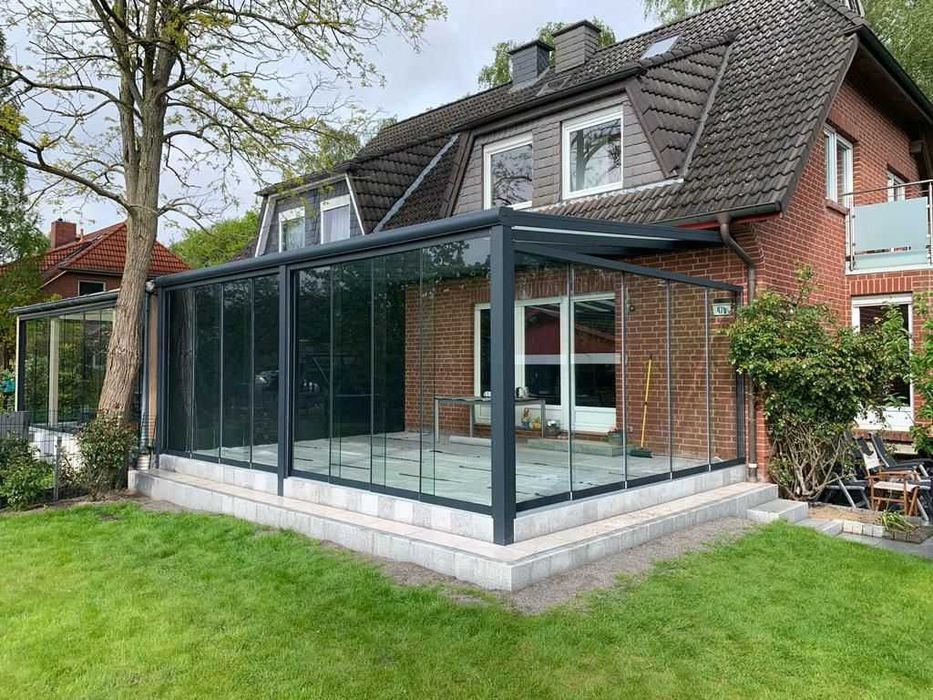 Zadaszenie Tarasu - Pergola - Ogród Letni, Aluminium/szkło na wymiar