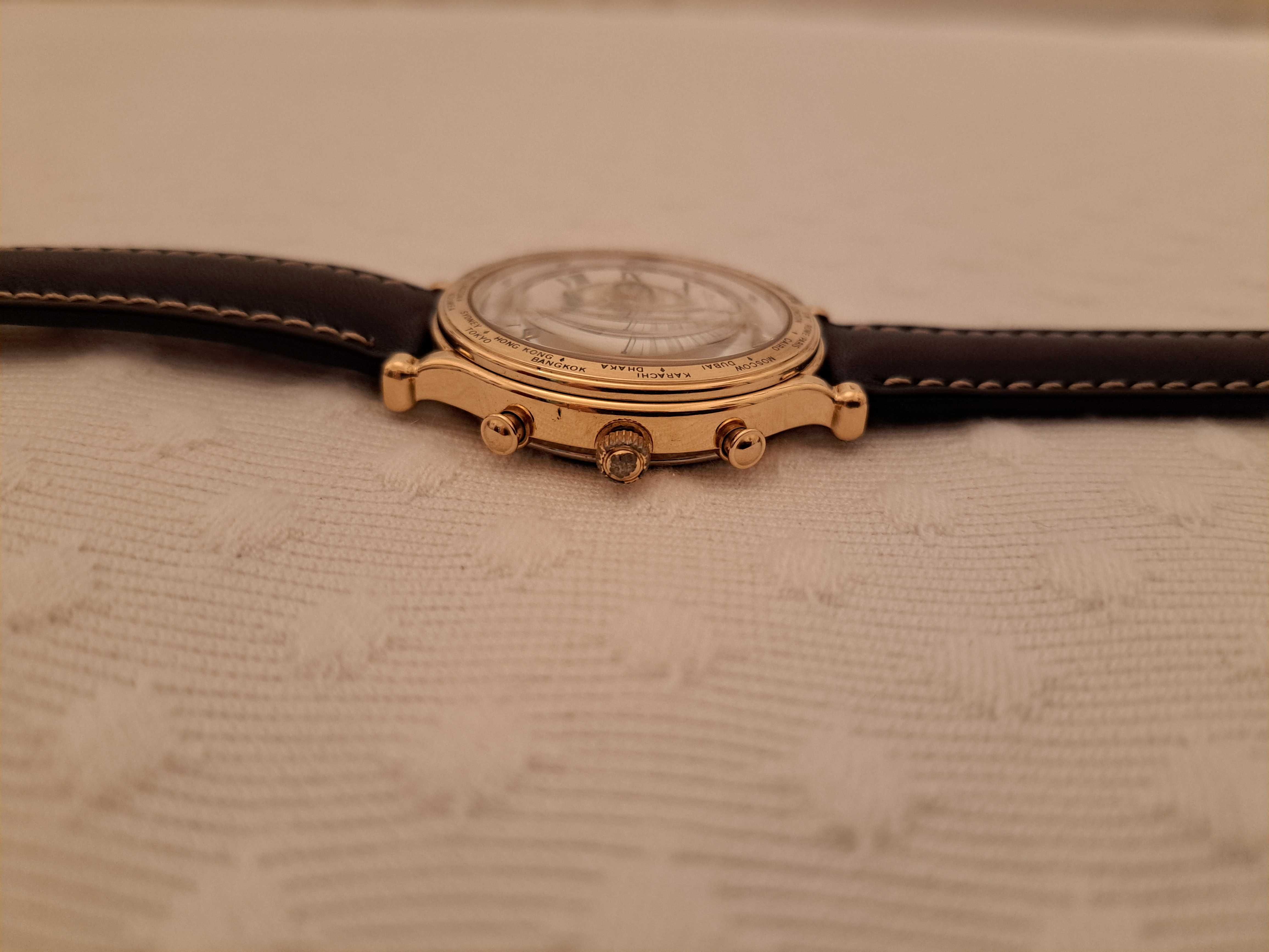 Relógio Seiko World Timer Chronograph
