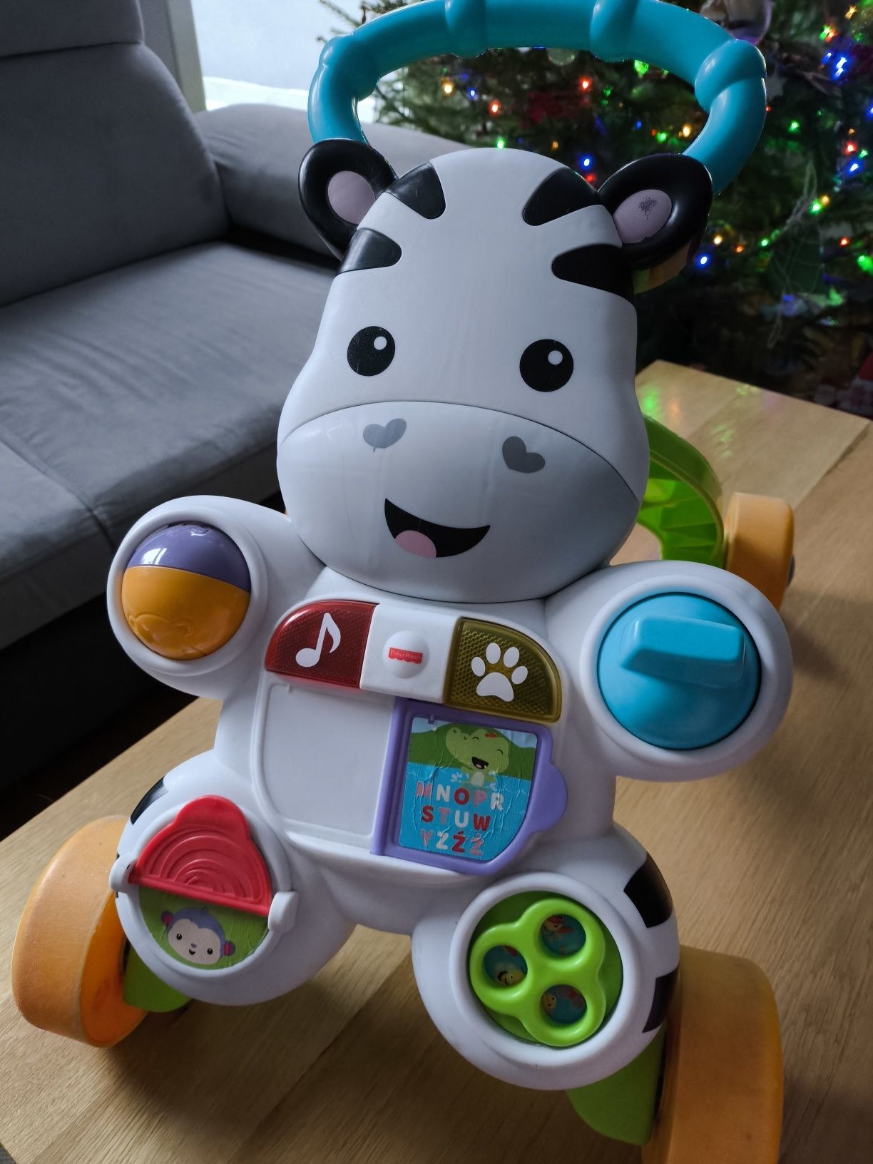 Chodzik fisher price zebra