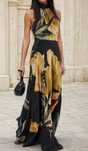 NOWA Religion Valeria Maxi column dress tall old money