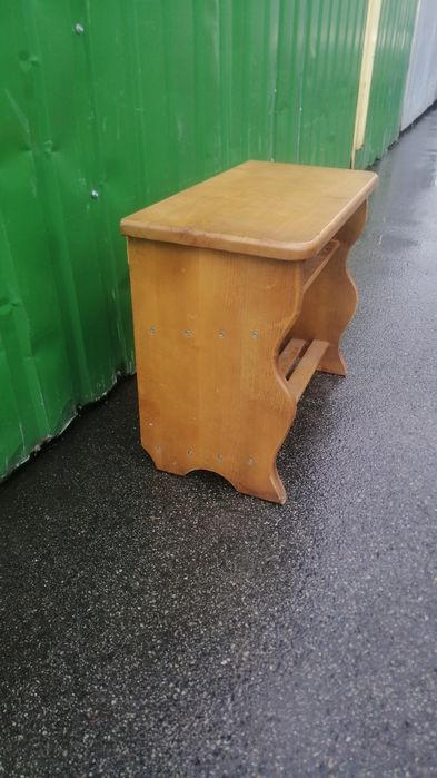 Підставка для взуття з натурального дерева