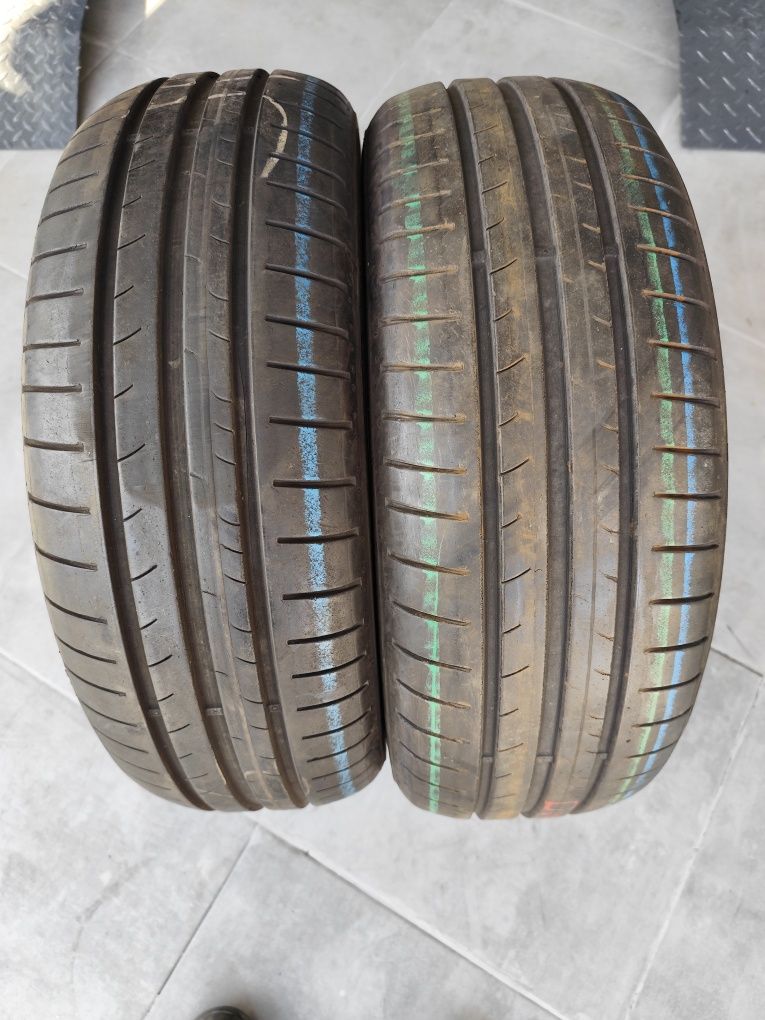 Pneus 195/60r15 Dunlop 75% piso