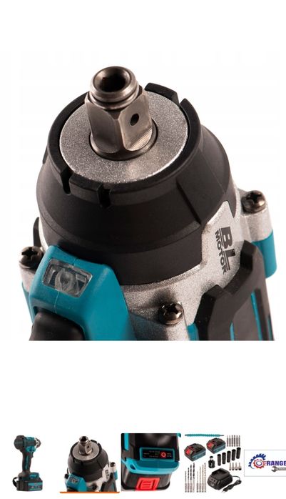 Klucz udarowy Zakrętarka  Udarowa  akumulatorowa 1100Nm najmocniejszy