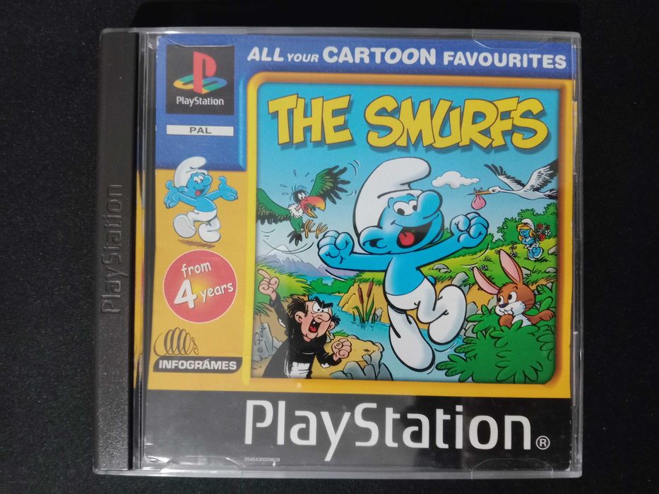 Jogo Ps1 "The Smurfs"