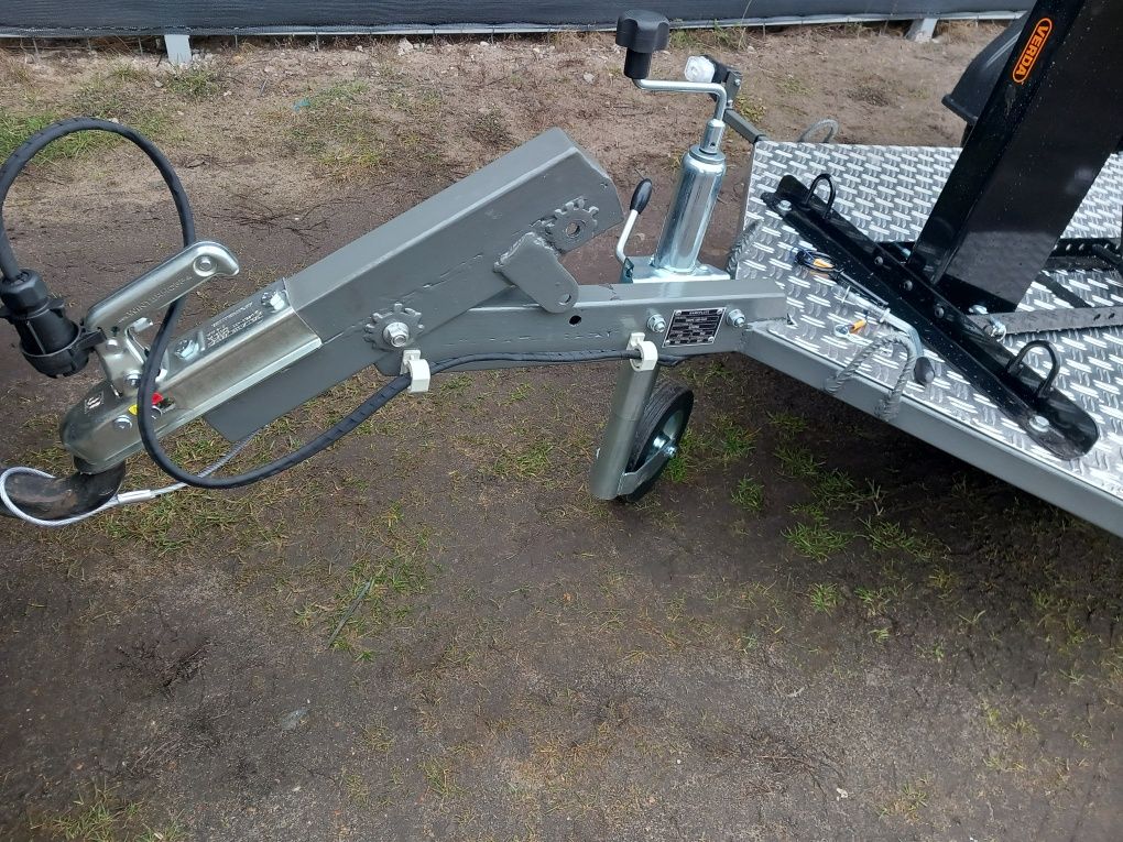 Przyczepka motocyklowa Snipe, bardzo niska , DMC 550 kg , jak nowa