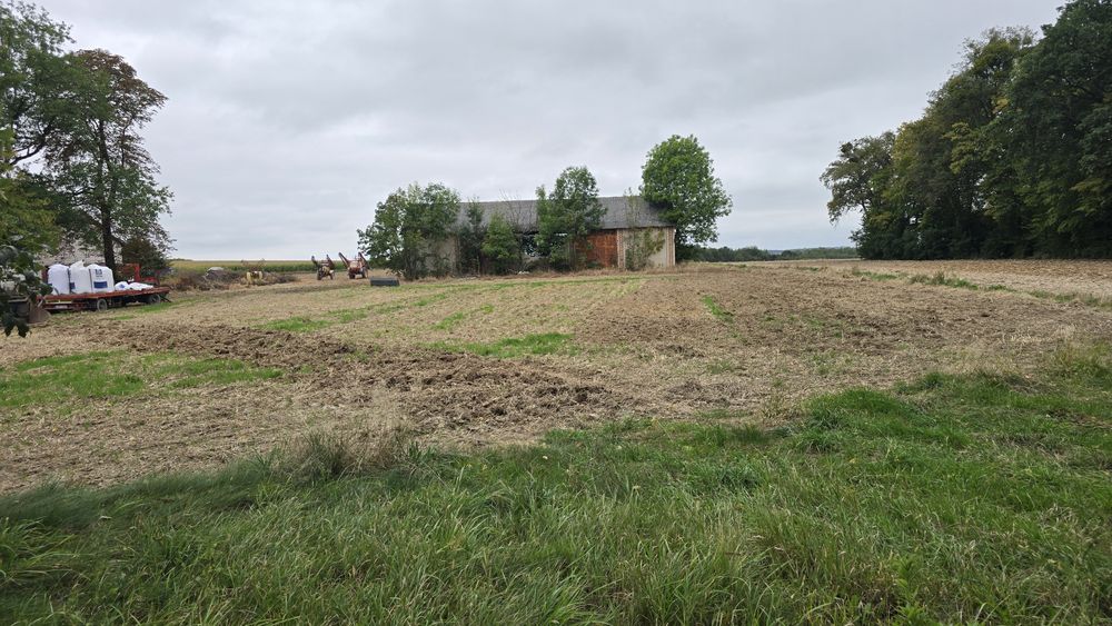 Działka pod budowę z polem rolnym 2,5 h