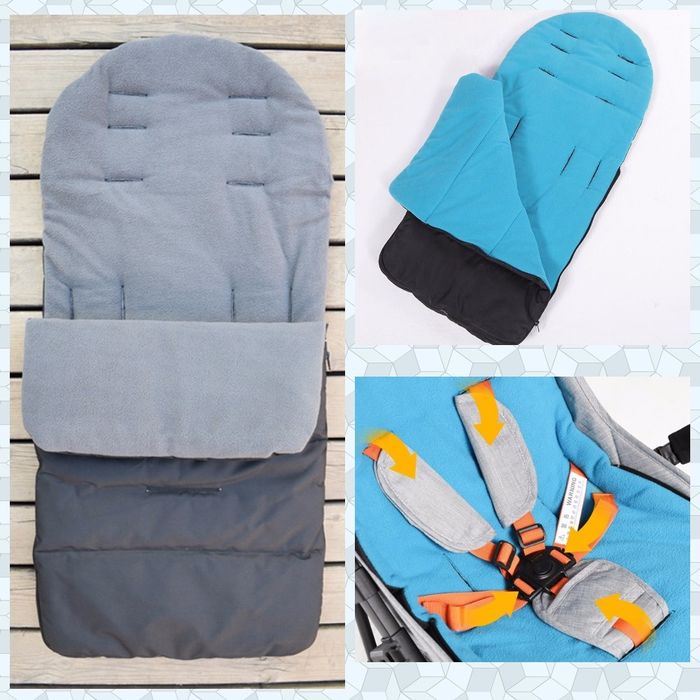 Конверт чехол на коляску на флисе муфта мешок футмуф накидка чохол