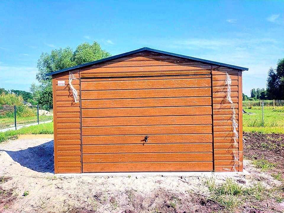 Garaż  drewnopodobny 4x5