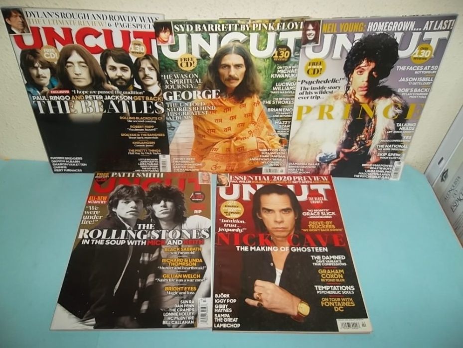 22 Revistas Mojo e Uncut