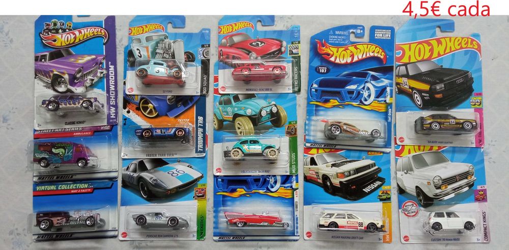 Hot Wheels Vintage e recentes - 11/5