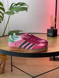Жіночі кросівки Adidas × Gucci Gazelle Pink 2