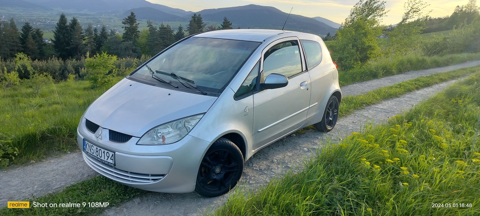 Mitsubishi colt 1.3 benzyna oc pt na rok