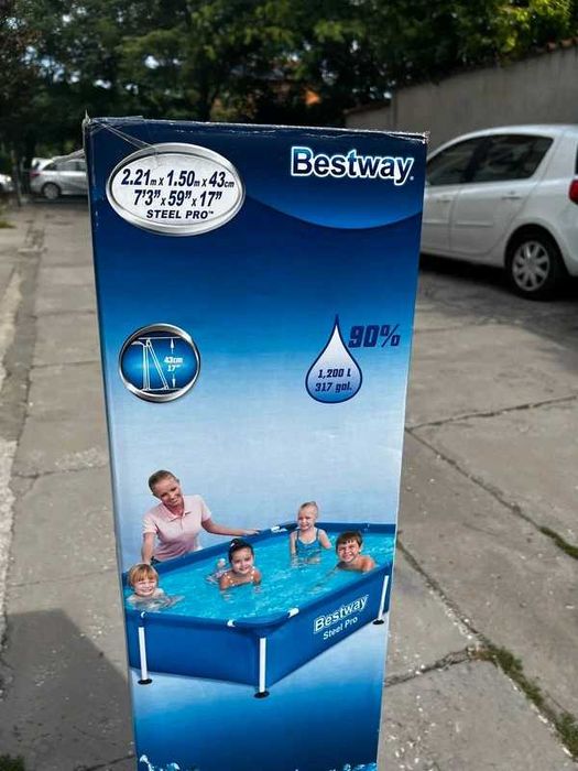 Piscina desmontável 221x150x43 cm. Bestway 56401