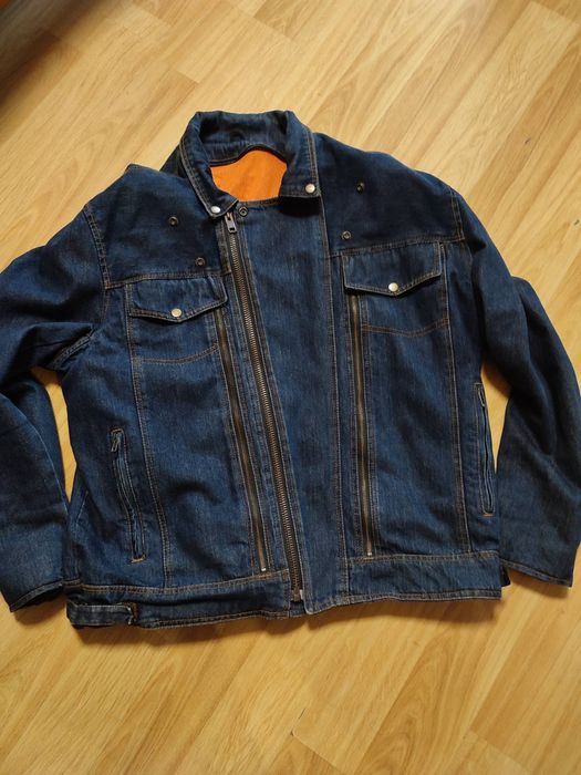 Мотокуртка, мотокосуха джинсова 58-60