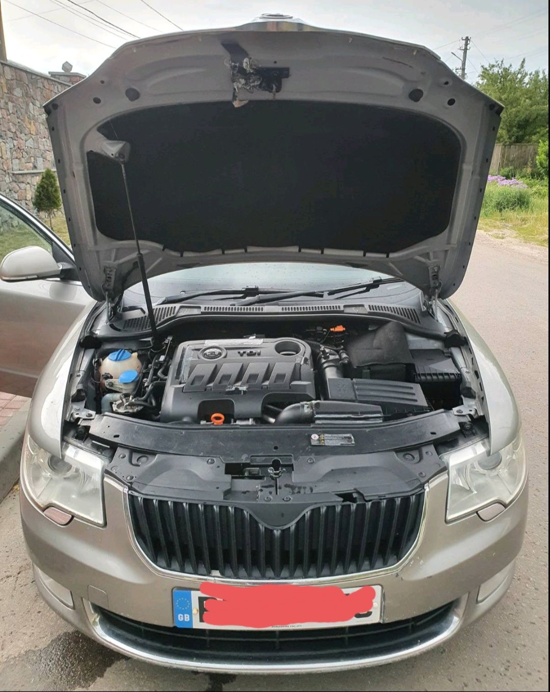 Розборка шрот запчасти Skoda Superb 2 2.0 CFFB разборка