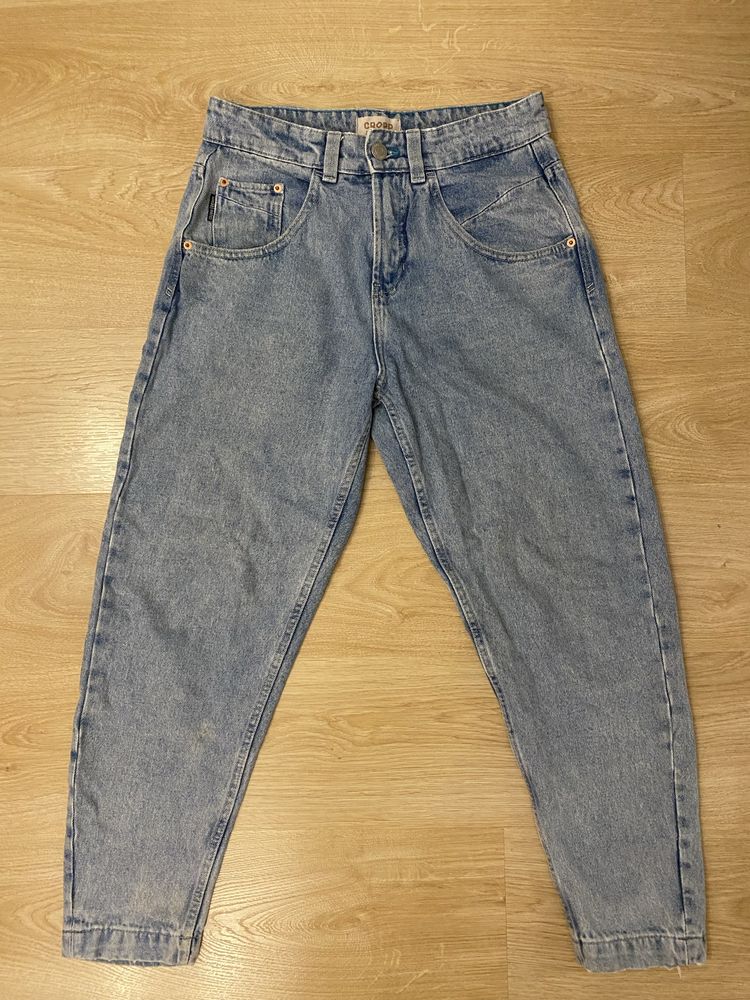 męskie jeansy baggy Cropp