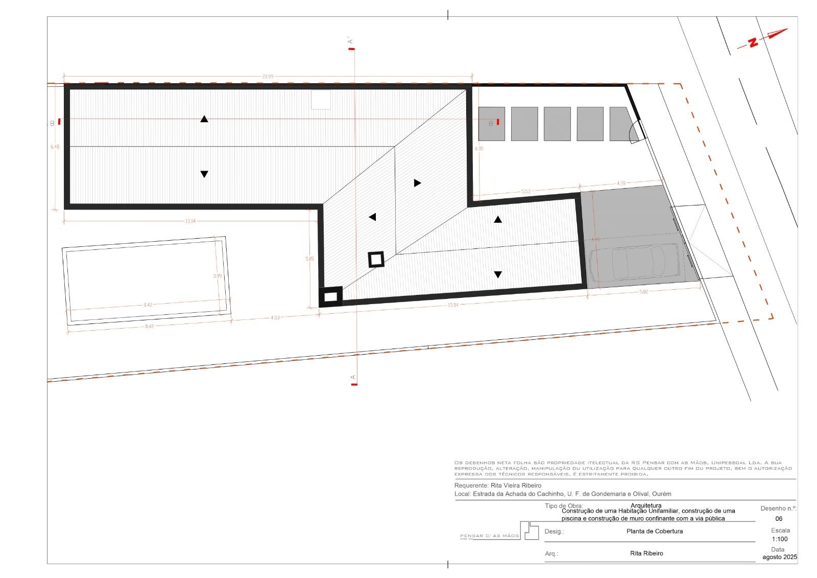 Terreno com Projeto de Arquitetura