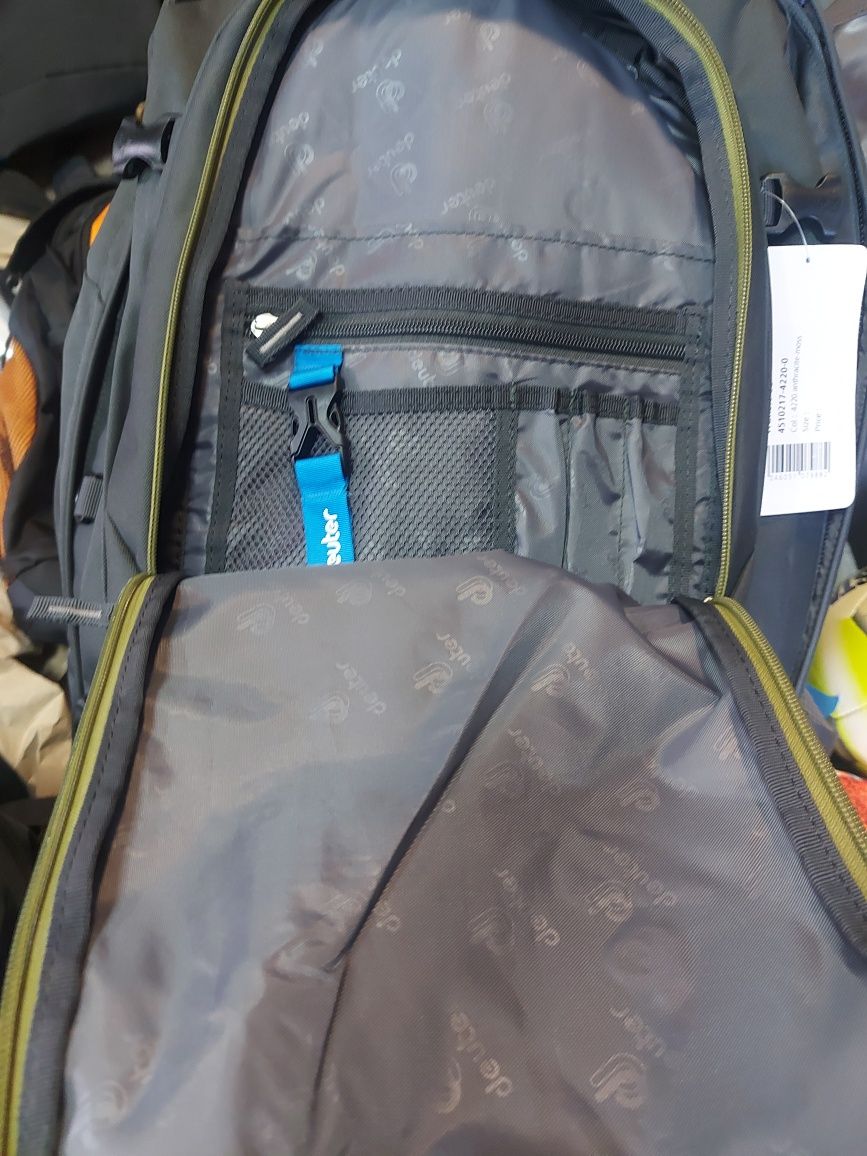 Рюкзак Deuter Transit 65 колір 4220 anthracite-moss