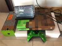 Xbox One S 1Tb model Minecraft Nowy pad + gra Minecraft