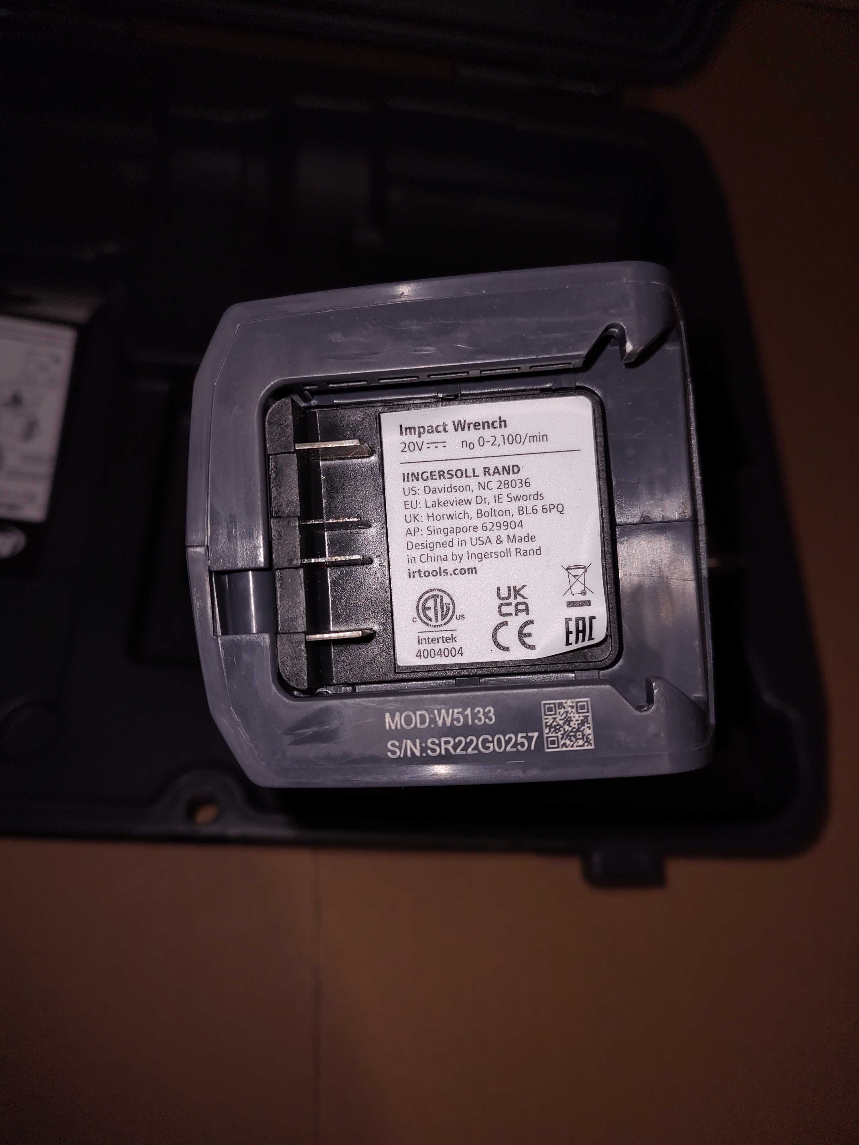 Ingersoll Rand W5133 - akumulatorowy klucz udarowy w walizce