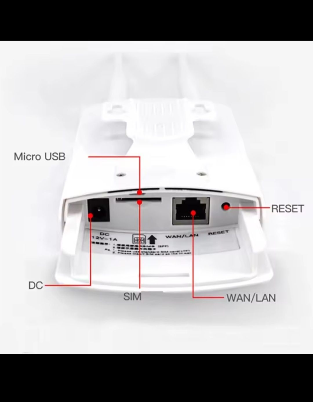 Модем KUWFI CPE 905 4G зовнішній маршрутизатор роутер 
Детальніше