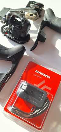 Grupa SRAM RED eTap, elektroniczna, baterie, przerzutki, klamki