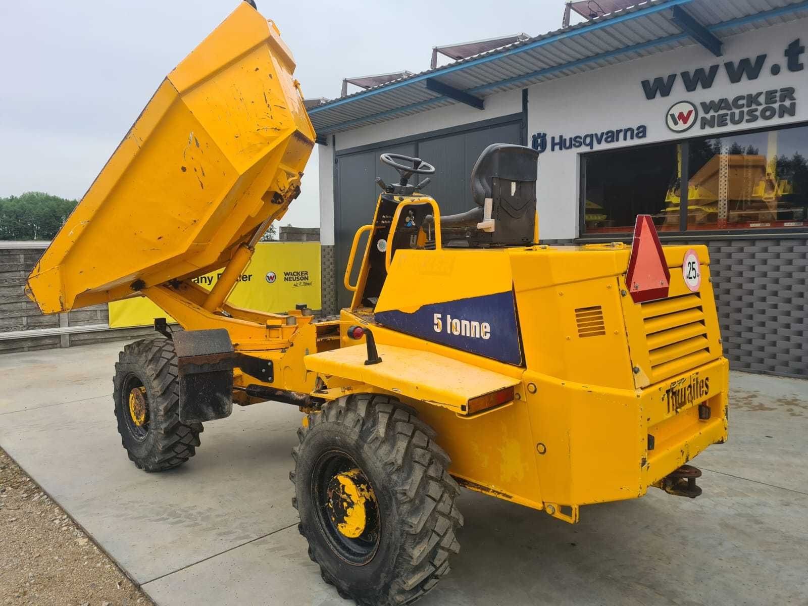 wozidło obrotowe thwaites obrotowe 5 t ( Wacker Jcb terex Benford )