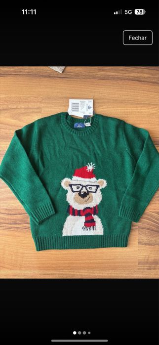 Camisola Natal 5 anos chicco