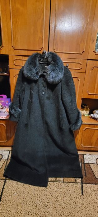 Плащ шерстяний зимовий