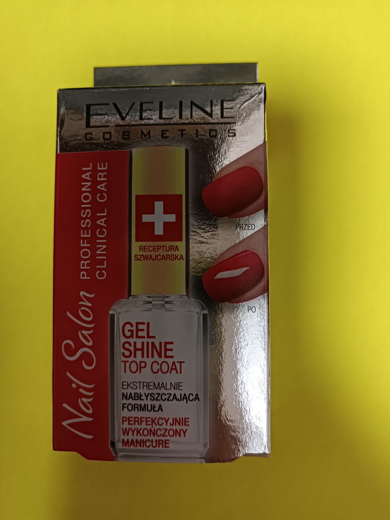 Eveline top coat Nowy nabłyszczający