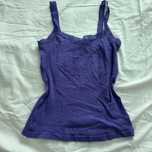 Women's Purple and Blue Vest